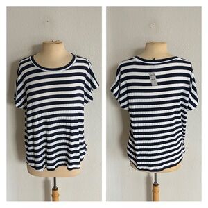 Bobeau ribbed tshirt